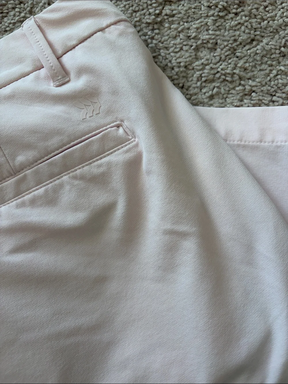 all in motion Pale Pink Men's Flat Front Shorts